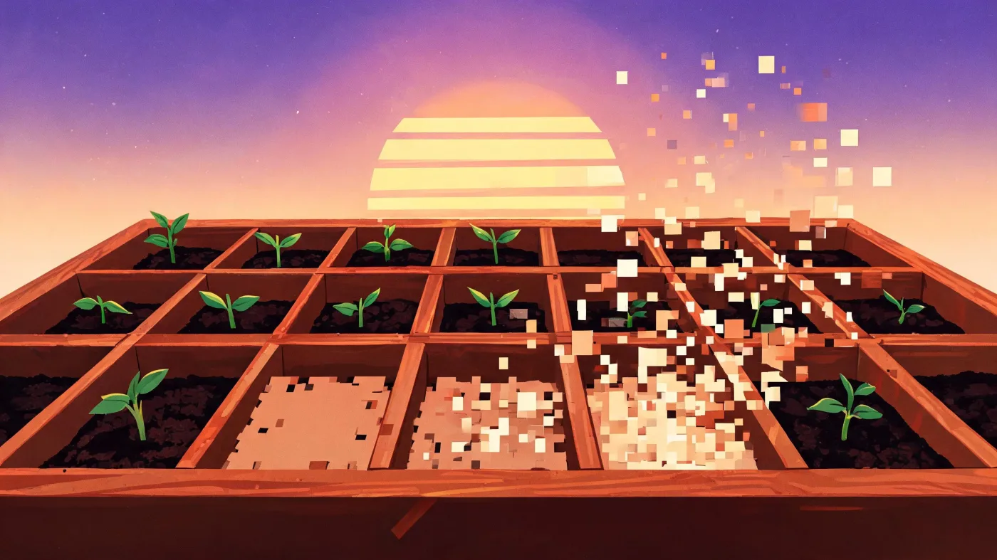 We found 3,472 gaps in our plant data. 1,401 were not there.